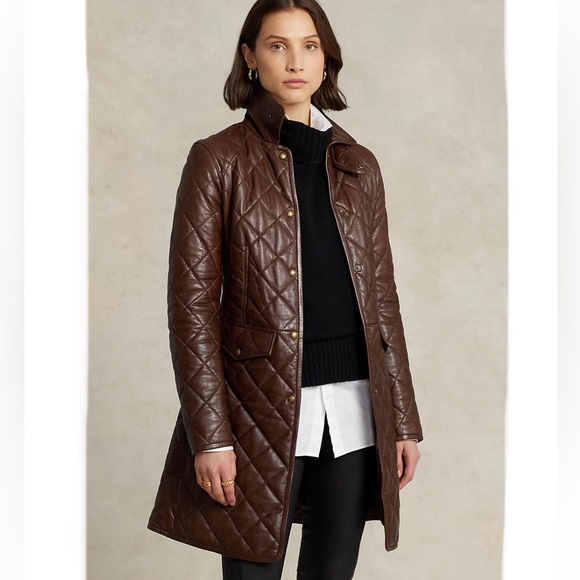 Polo Ralph Lauren Jackets & Blazers - Ralph Lauren lambskin leather coat
